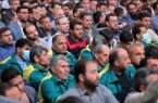 حضور فولاد مردان در دیدار هزار نفری رهبری به مناسبت گرامی داشت هفته کار و کارگر و بسیج کارگری فولاد خوزستان