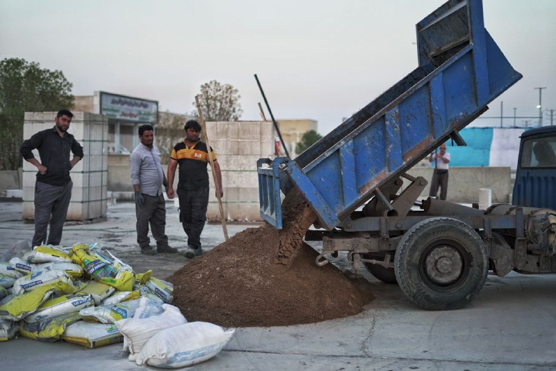 آماده سازی موکب فولاد اکسین خوزستان در پایانه مرزی شلمچه