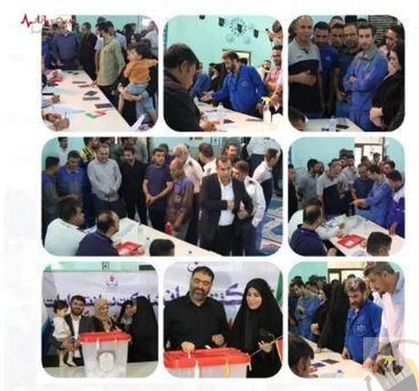 عزم خانوادگی پتروشیمی امیرکبیر برای خلق حماسه جمهور در مرحله دوم