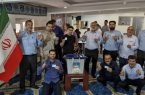 گزارش تصویری با استقرار صندوق سیار در شرکت فولاد اکسین؛ حضور پرشور اکسینی ها پای صندوق رأی + تصاویر