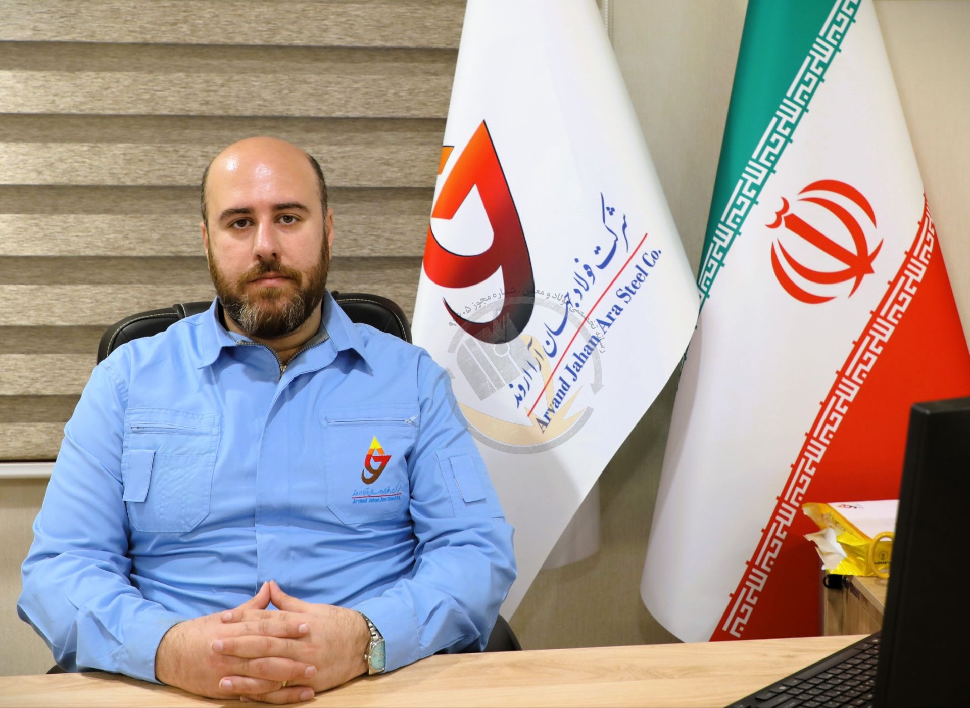 رکورد شکنی تیم بهره برداری شرکت فولاد جهان آرا اروند