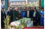 برگزاری نخستین سالگرد خاکسپاری شهید گمنام در پتروشیمی امیرکبیر