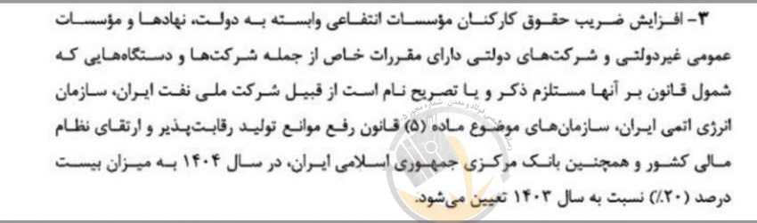 افزایش حقوق کارمندان در سال ۱۴۰۴ بالاخره چند درصد است؟