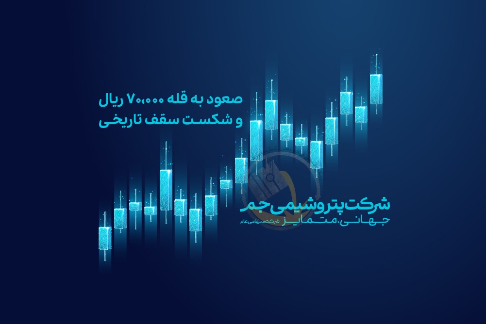 صعود جم به قله ۷۰,۰۰۰ ریال و شکست سقف تاریخی
