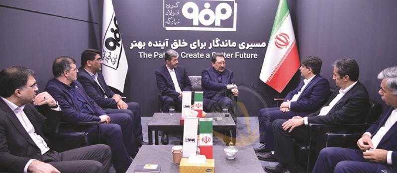 هدف‌گذاری یک میلیارد دلاری صادرات محصولات فولاد مبارکه به‌عنوان بزرگ‌ترین صادرکننده غیرنفتی کشور