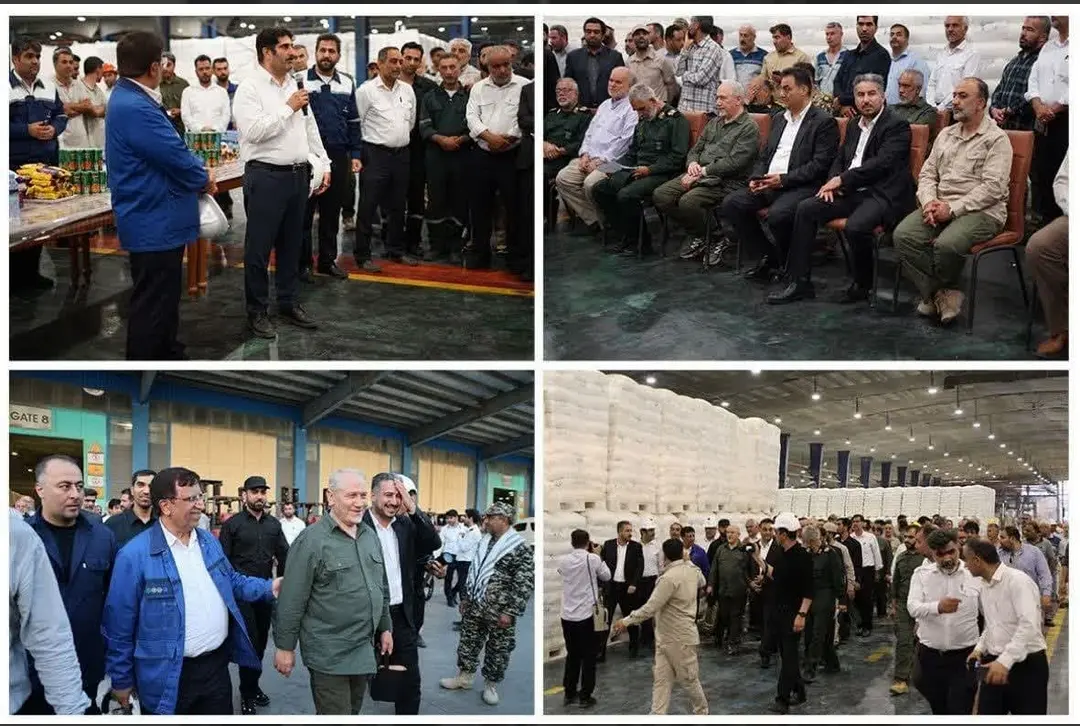 بازدید سرلشکر صفوی و هیئت همراه از مجتمع پتروشیمی مارون بازدید سرلشکر صفوی و هیئت همراه از مجتمع پتروشیمی مارون