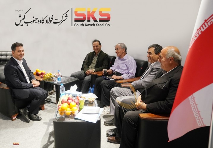 حضور پر رنگ هیئت های بازرگانی خارجی در غرفه مجتمع عظیم صنعتی فولاد کاوه جنوب کیش در نمایشگاه ایران اکسپو ۲۰۲۵