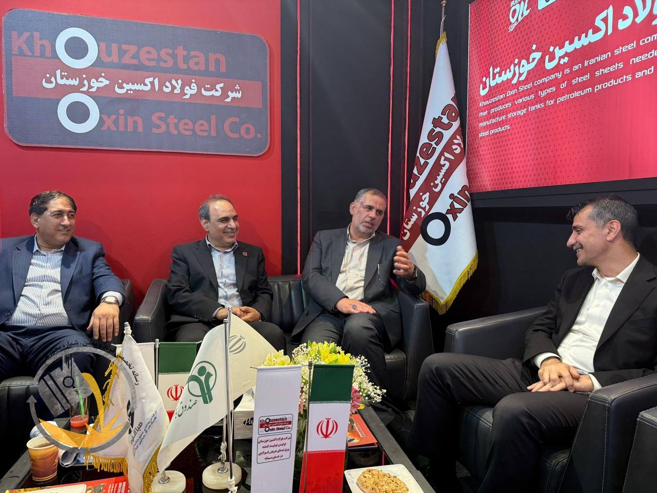 هم‌افزایی صنعت،سرمایه و سیاست برای توسعه تولید؛ دیدار نماینده اهواز، مدیران صبا انرژی و گروه ملی فولاد با مدیرعامل فولاد اکسین
