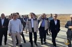 بازدید مدیرعامل اپال کانی پارس و معاون وزیر صمت، نماینده خواف و رشتخوار از ایستگاه راه‌آهن شمتیغ و نقطه صفر مرزی