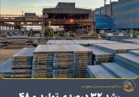 رشد ۳۲ درصدی تولید و ۴۸ درصدی درآمد فولاد هرمزگان