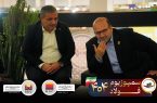 بازدید مدیرعامل گروه بزرگ فولاد خوزستان از غرفه فولاد شادگان در سمپوزیوم فولاد ایران‌
