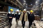 بازدید میدانی مدیرعامل ذوب‌آهن اصفهان از فولادسازی و کارگاه ریخته‌گری و مدلسازی این شرکت