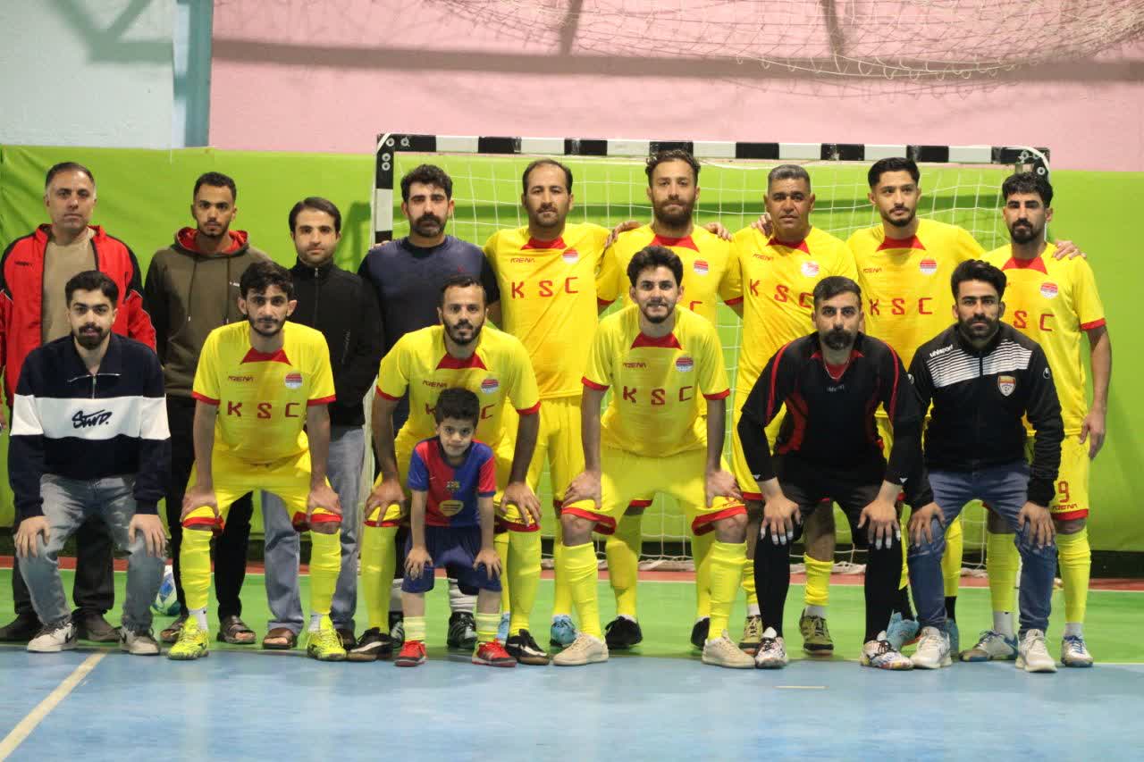 نائب قهرمانی تیم فرآوری قراضه شرکت ایده پردازان صنعت فولاد در مسابقات جام فجر شرکت فولاد خوزستان