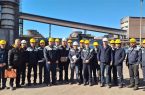 بازدید کارگروه ارگونومی شرکت از دستاوردهای بهداشت حرفه ای و ایمنی در مدیریت های فولاد سازی و نت مکانیک