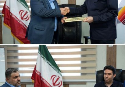 قائم‌مقام مدیرعامل شرکت ایده‌پردازان صنعت فولاد معارفه شد