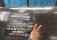 قدردانی مدیرعامل شرکت لوله‌سازی اهواز از کارکنان حاضر در خط تولید