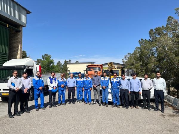 گرامیداشت روز ایمنی حمل‌ و نقل با رویکرد ارتقای ایمنی در شرکت فولاد امیرکبیر کاشان