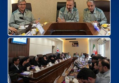 نشست صمیمی سرپرست مجتمع فولاد خراسان با اصحاب رسانه نیشابور
