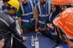 گزارش تصویری بازدید جمعی از دانشجویان دانشگاه علوم پزشکی کاشان از کارخانه فرآوری آب و خط تولید فولاد کویر