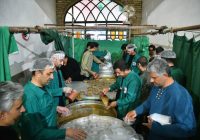 مشارکت شرکت آهن و فولاد ارفع در برگزاری آیین بزرگداشت رهبر شهید در اردکان