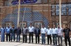 بازدید مدیرعامل شرکت ایده‌پردازان صنعت فولاد از پروژه ساخت موکب چذابه فولاد خوزستان