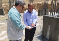 بازدید میدانی از روند ساخت مدرسه مشارکتی شرکت صنایع فولاد توان‌آور آسیا در روستای شهرک امام حسین (ع) شهرستان کوهرنگ